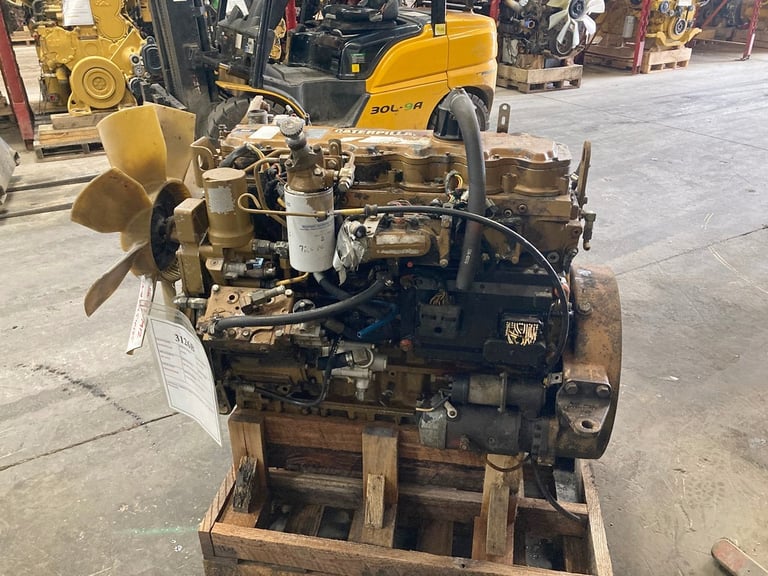 2000 Caterpillar 3126B 190hp Diesel Engine