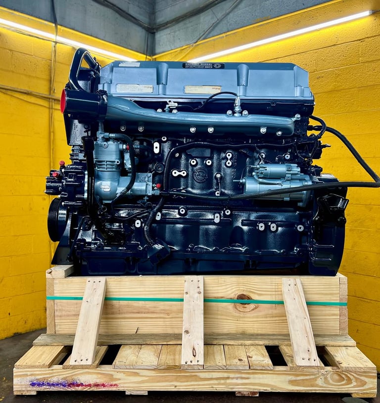 2004 Detroit Series 60 12.7L Engine, EGR