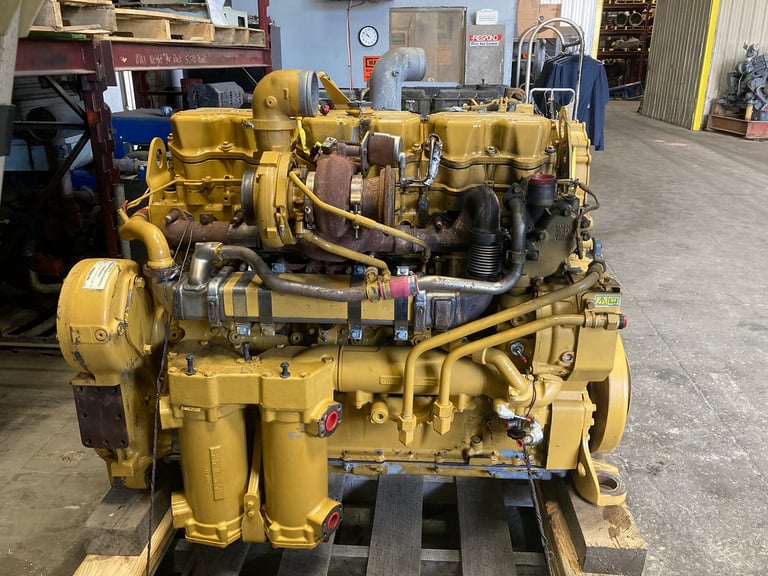 2014 Caterpillar C15 Industrial Engine w/Jakes & New Rods & Mains