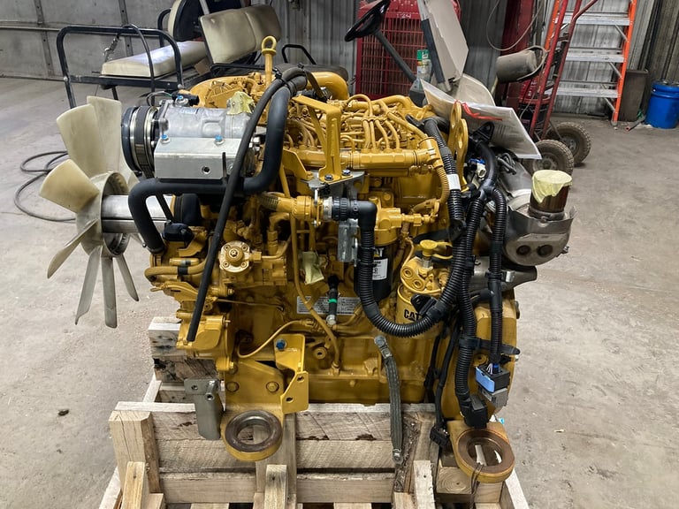 New 2018 Caterpillar C3.4B 74Hp Diesel Engine