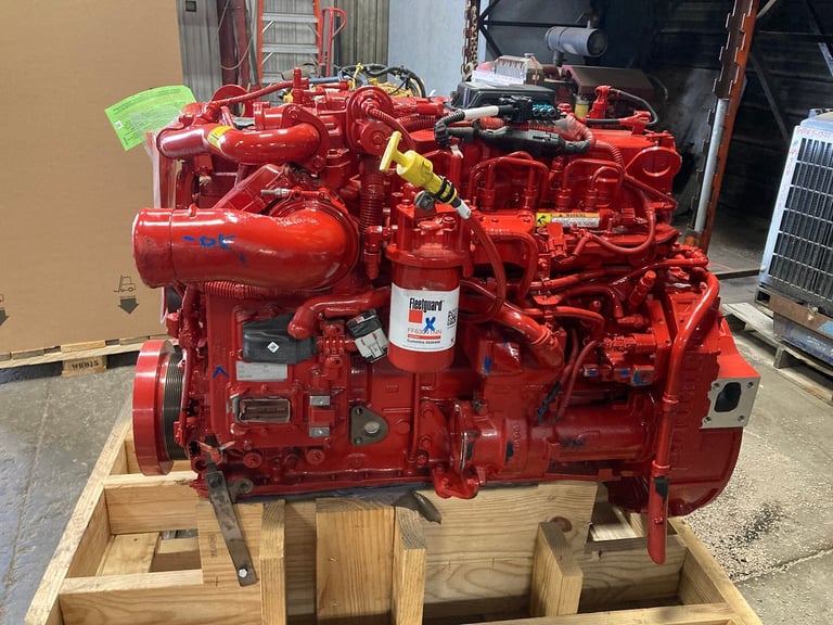 New 2023 Cummins ISB6.7 250hp Common Rail Engine